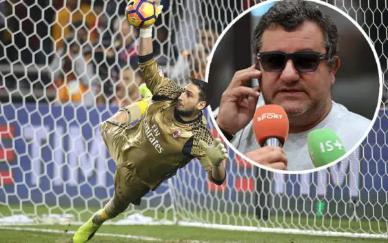 Gigio Donnarumma & Mino Raiola