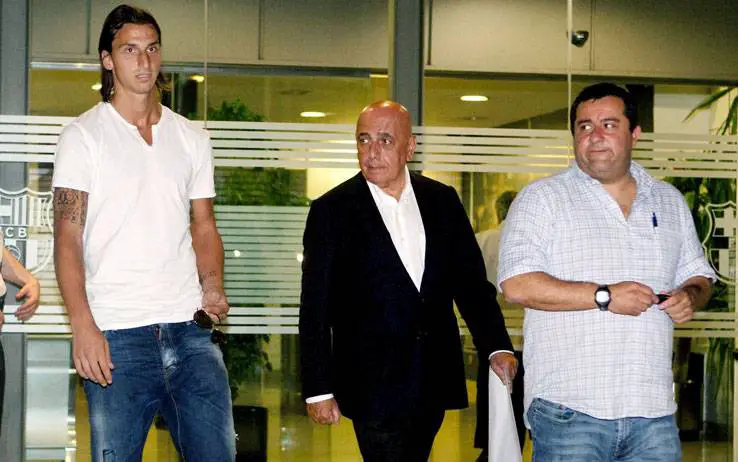 Ibrahimovic, Galliani & Raiola