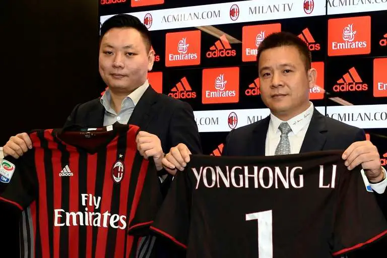 Yonghong Li & Han Li, AC Milan News