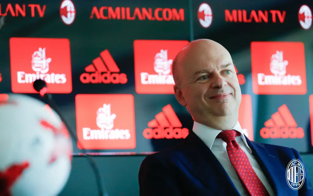 AC Milan' CEO, Marco Fassone