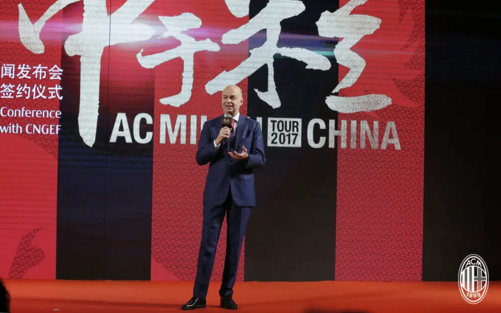 Marco Fassone in China, Financial Fair Play