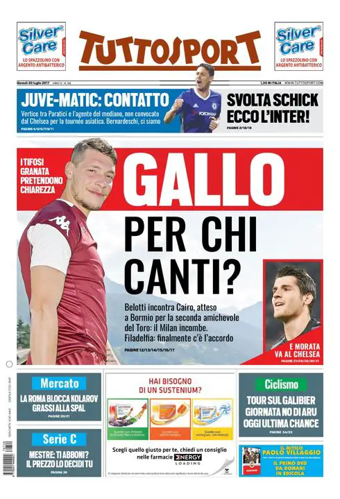 Tuttosport, 20 July