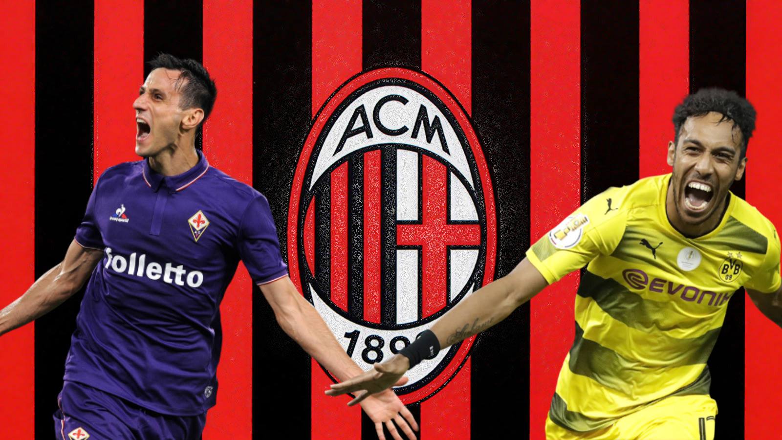 overflow get revolution AC Milan, Kalinic plus Aubameyang. Two attackers instead of one - AC Milan  News