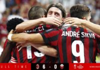 FT: Milan destroy 6-0 Shkendija, fantastic win for the rossoneri