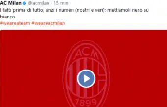 AC Milan News Twitter