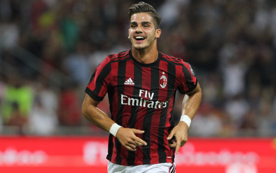 AC Milan striker Andre Silva