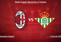 Milan vs Real Betis, official lineups