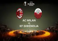 Milan vs Shkendija, 20 players list