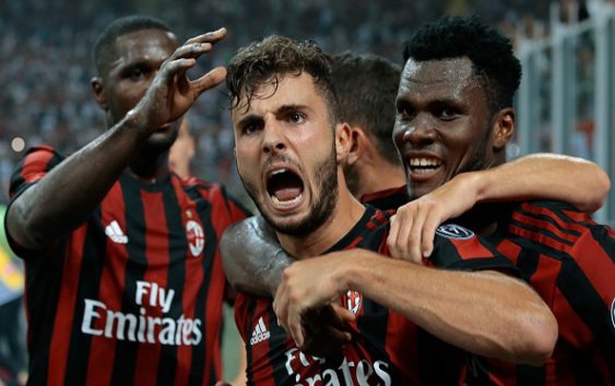 Patrick Cutrone, Franck Kessie e Cristian Zapata