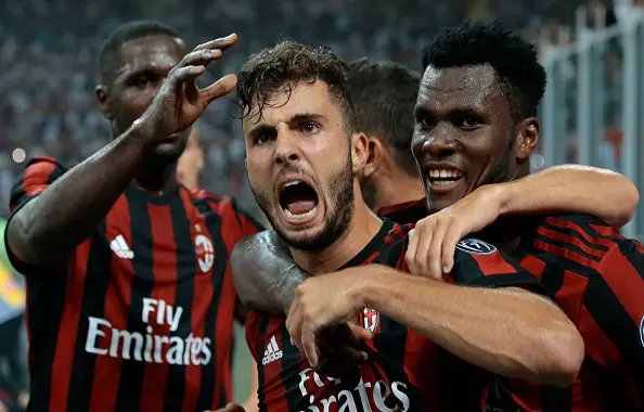 Patrick Cutrone, Franck Kessie e Cristian Zapata