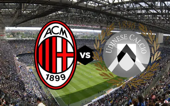 AC Milan vs Udinese, probable lineups - AC Milan News