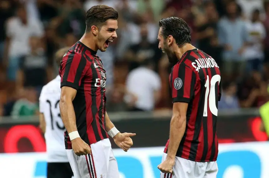 Andre Silva & Hakan Calhanoglu