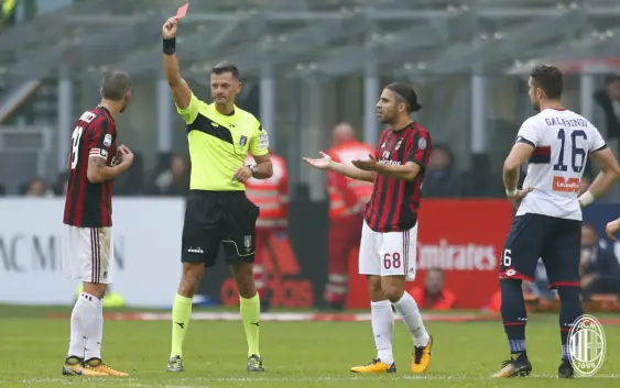 Bonucci, AC Milan vs Genoa