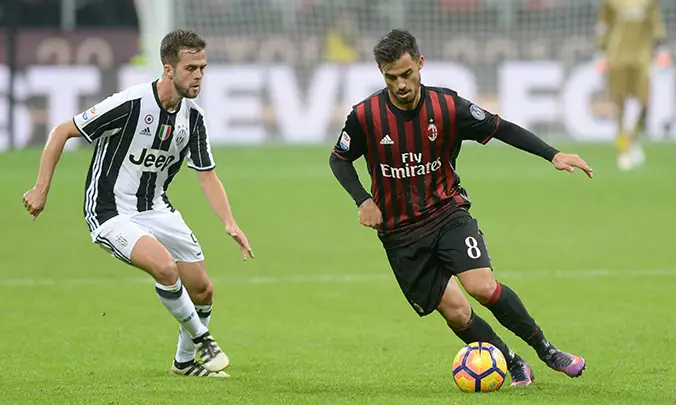 AC Milan vs Juventus, Suso