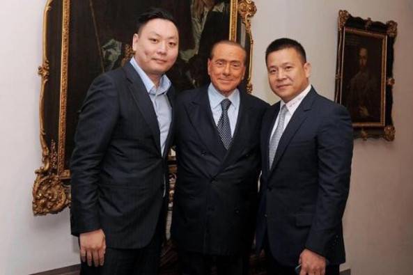 Silvio Berlusconi, Han Li & Yonghong Li, AC Milan News