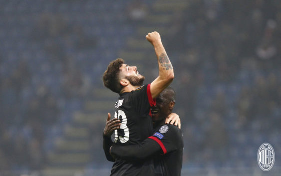 Cutrone, AC Milan vs Austria Wien