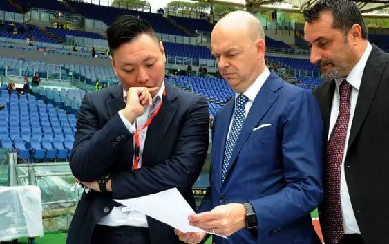David Han Li, Marco Fassone & Massimiliano Mirabelli
