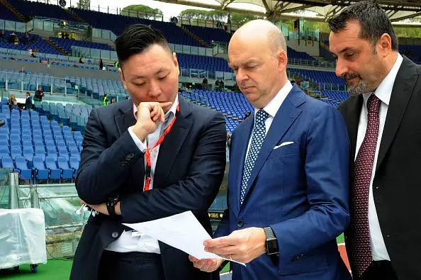 David Han Li, Marco Fassone & Massimiliano Mirabelli