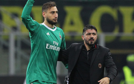 Gianluigi Donnarumma & Gattuso