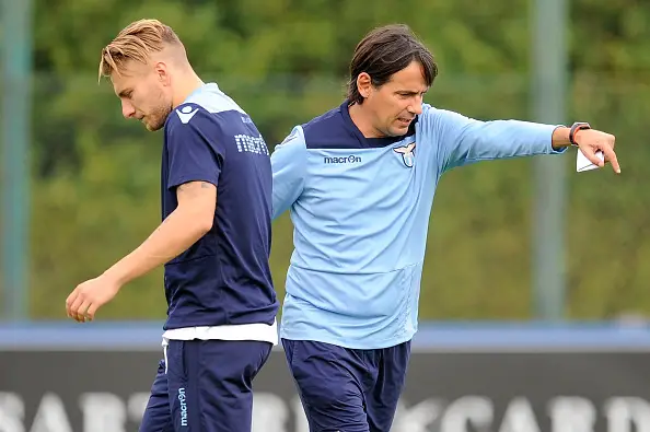 Simone Inzaghi & Ciro Immobile