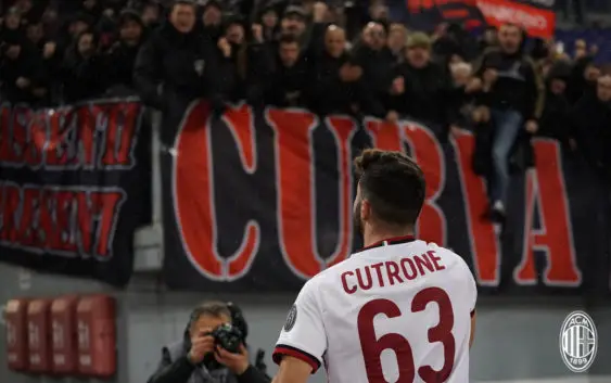Patrick Cutrone (Roma vs AC Milan)
