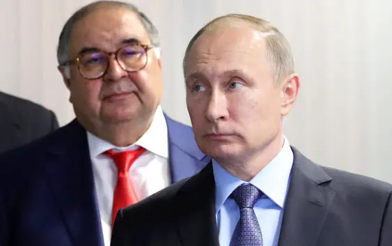 Vladimir Putin & Alisher Usmanov