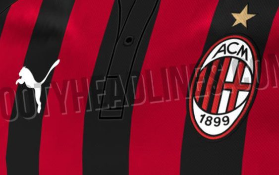 AC Milan first jersey