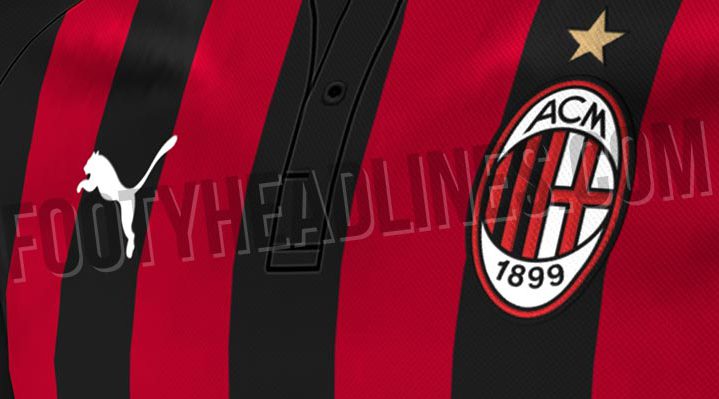 AC Milan first jersey