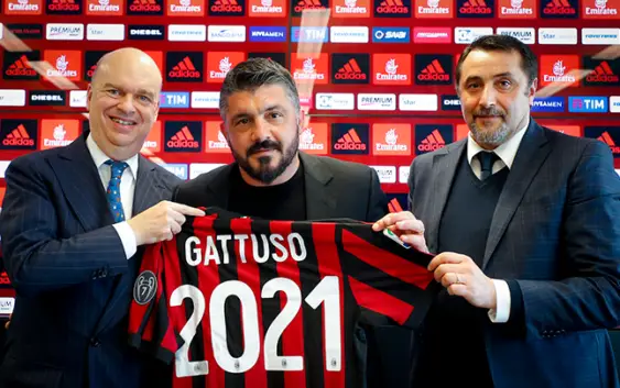 Gattuso, Fassone, Mirabelli