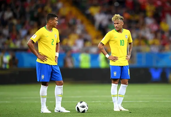 Thiago Silva & Neymar