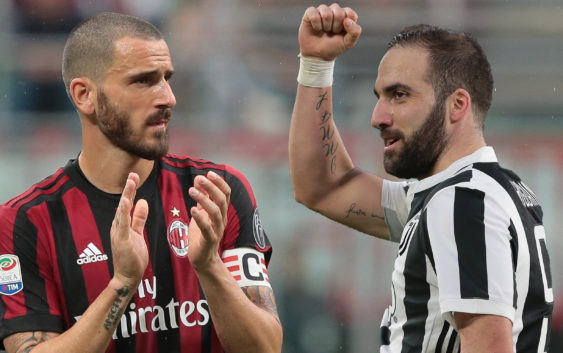 Bonucci vs Higuain