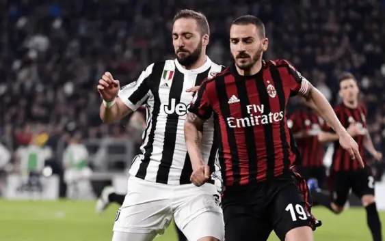 Gonzalo Higuain & Leonardo Bonucci