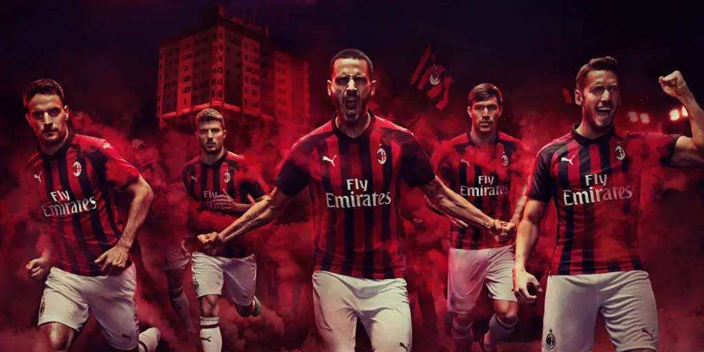 AC Milan Puma jersey home