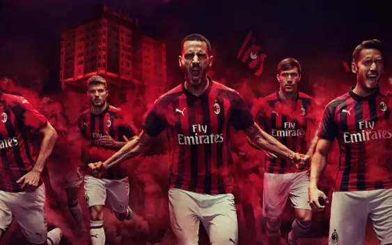 AC Milan Puma jersey home