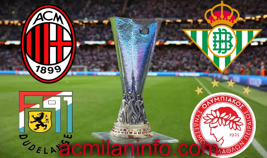 AC Milan Europa League Group F
