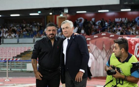 Gattuso & Ancelotti (Napoli vs AC Milan)