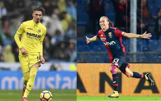 Samu Castillejo & Diego Laxalt