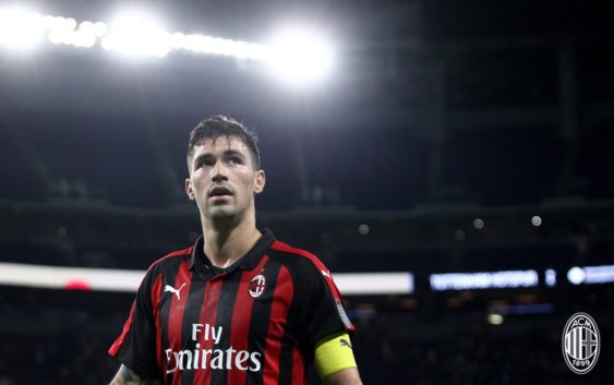 AC Milan captain Alessio Romagnoli