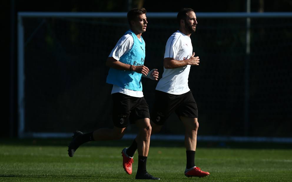 Daniel Maldini & Gonzalo Higuain