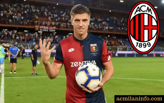 Genoa striker Krzysztof Piatek