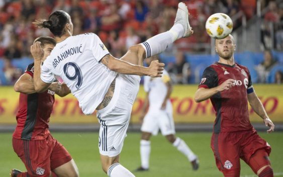 WATCH - Zlatan Ibrahimovic scores insane karate kick 500th career goal