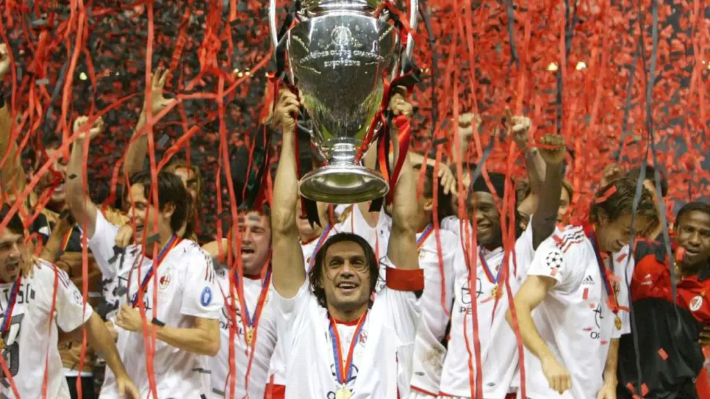 AC Milan Champions League winners