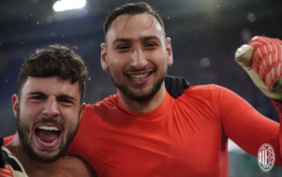 Gigio Donnarumma & Patrick Cutrone