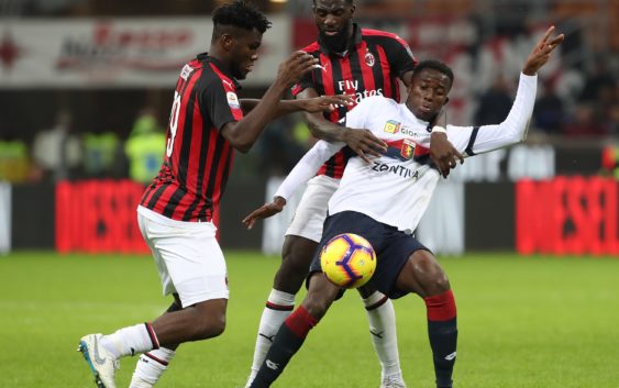 Christian Kouame, Milan-Genoa