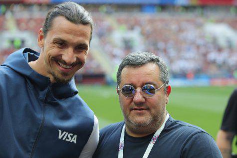 Zlatan Ibrahimovic & Mino Raiola