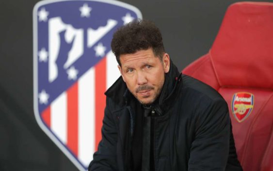 Atletico Madrid coach Diego Simeone