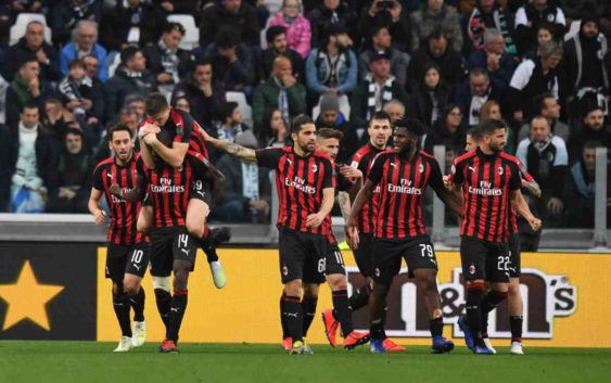 AC Milan players vs Juventus