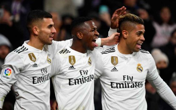 Ceballos, Vinicius and Mariano Diaz