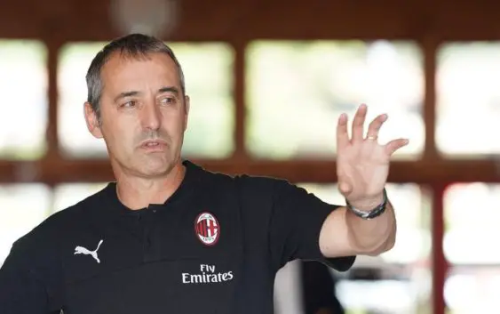 AC Milan coach Marco Giampaolo