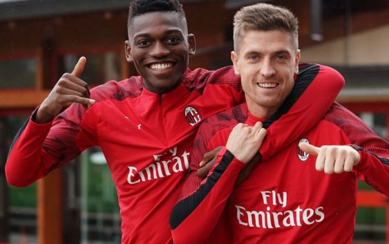 Piatek & Rafael leao